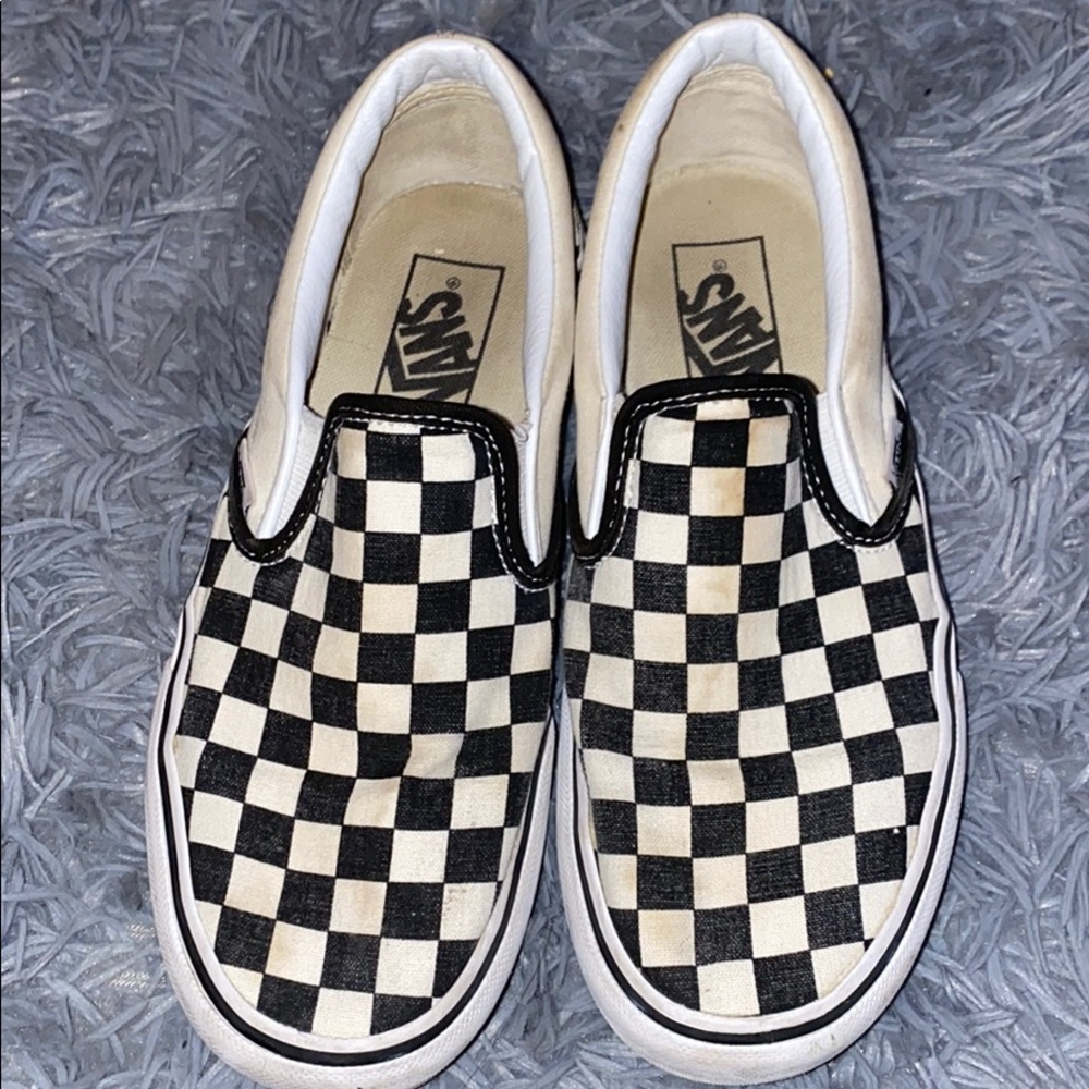 Checkered vans